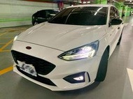 2019年Ford FOCUS St-line版 5D  原鈑件 新車保固 里程保證少內裝外觀漂亮