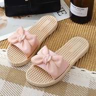 Gratis Ongkir - Sandal Slop Pita / Sandal Fashion Wanita Murah / Sandal Cewek / Sandal Slop Wanita