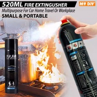 MYDIYHOMEDEPOT - 520ML THE BRAVEST FIRE EXTINGUISHER MULTIPURPOSE FOR CAR HOME TRAVEL OR WORKPLACE /