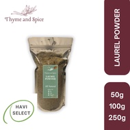 [POUCH] Laurel Powder/Bay leaves/Bay Leaf POWDER 50G 100G 250G - HAVI SELECT THYME AND SPICE