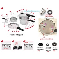 FISSLER VITAQUICK PRESSURE COOKER REPLACEMENT ACCESSORIES - GERMAN GOODS