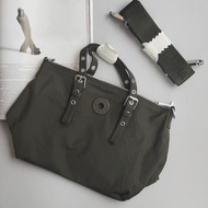 READY BIMBA Y LOLA MEDIUM TOTE BAG DARK GREEN