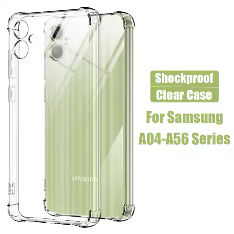 Shockproof Clear Case For Samsung Galaxy A55 A35 A15 A54 A34 A14 A13 A33 A53 Soft Case For Samsung A
