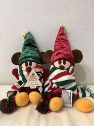 絕版 東京迪士尼 2023 Christmas  lil ring ring 手偶 大公仔 聖誕米奇 絕版