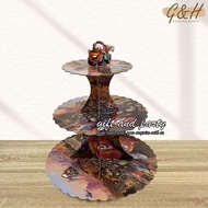 Stand Cake Cars/Cup Cake Standing/3-Tier Cup Cake Stand