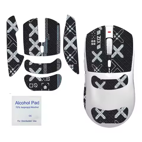Non Slip Mouse Sticker Grip Tape Skate For AJAZZ AJ139 Pro Gaming Mouse Gamer Accessories Suck Sweat