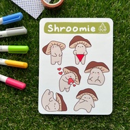 Shroomie Character Sticker
