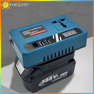 ❉THEBEST❉ DC18V/21V To 220V AC Intelligent Inverter Lightweight Camping Battery Adapter