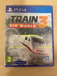 《今日快閃價》全新 PS4遊戲 模擬火車世界3 / Train Sim World 3 歐版中英文版 （可升級為PS5版本）