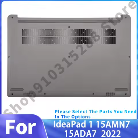 NEW Bottom Case For IdeaPad 1 15ADA7 1 15AMN7 1-15IAU7 1-15IJL7 2022 gray color plastic Lower Case r