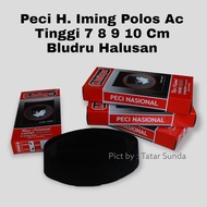 Kopiah Kopyah Kupiah Songkok Black Iming Kopeah Black Motif Ac Height 6 Cm Height 7 Cm Height 8 Cm H