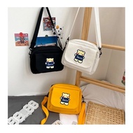 BEOO Women's sling bag, girl's sling bag, bear girl's shoulder bag