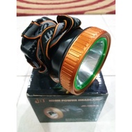 Lampu kepala led putih cas usb