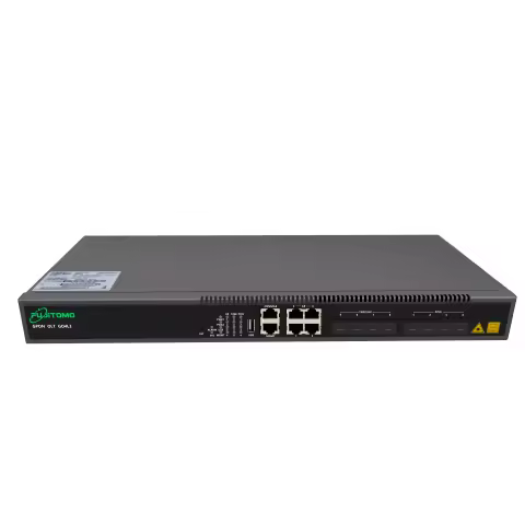 Fujitomo Gpon Olt 4/8/16 Port 10G Uplink Layer 3 support 1:128 Vsol Cdata HSGQ fiber optical network