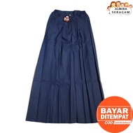 Blue Long Skirt Middle School Uniform