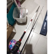 Daido xpedition bc fishing rod 4 dxc 664 baitcasting 198 cm carbon hollow