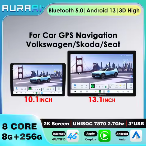 8G+256G Car Intelligent Systems Car Radio For VW Volkswagen Golf Passat B6 B7 Skoda Seat Octavia Pol