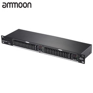 [ammoon]EQ-215 Dual Channel 15-Band Equalizer 1U Rack Mount