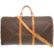 二手LOUIS VUITTONKeepall Bandouliere 60 Monogram M41412 波士頓包 LV 0452