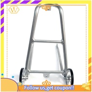 【W】Aluminum Alloy Bike Rear Rack for Brompton with Easy Wheels Bicycle Holder Luggage Shelf Bicycle Accessories