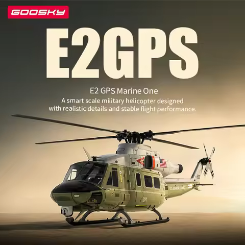2026 New Goosky E2 GPS RC Helicopter 1:35 UH-1Y