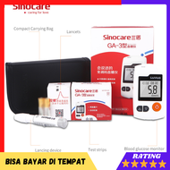 SINOCARE Tester Gula Darah Diabetes Blood Glucose Sugar Meter - GA-3 /Tester Gula Darah Diabetes / Alat kesehatan / Alat medis / Tes gula darah murah / Alat kesehatan murah / alat tes diabetes / alat tes darah / Alat tes gula darah