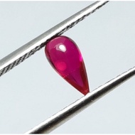 Bangkok 9 MOhs Hardness Red Seed Gemstone Without Ring