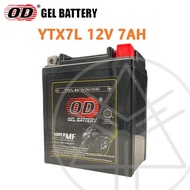 motolite battery ⭐️Ready Stock⭐️OD Battery YTX7L（12V 7AH）TMX SUPREMO Made in Thailand