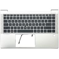 คีย์บอร์ดหลายภาษาและ C-Shell สำหรับ HP EliteBook 840 G7 G8