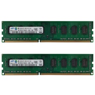 Samsung RAM DDR3 16GB (2X8GB) 1066MHz หน่วยความจำเดสก์ท็อป240Pin DIMM 8GB PC3-8500U 1.5V โมดูลหน่วยความจำ RAM DDR3