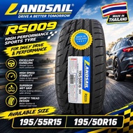 🆕Tayar Tyre [ 195 55 15 195/55R15 & 195 50 16 195/50R16 ] Landsail RS009 THAI 2026 MYVI JAZZ CITY