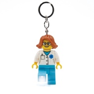 LEGO樂高城市系列女醫生鑰匙圈燈