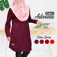 TUDIAA ADEENA - Tshirt Muslimah Cotton Plus Size ADN03