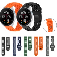 Sport Breathable Hole Watch Band For Garmin Forerunner 645 245 245M 55 158 165 570 42mm Vivoactive 6