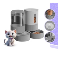 (The Bool's) Pet Feeder 2IN1 M78-M81 Automatic Pet Feeder / Automatic Food & Drinking Place for Cats