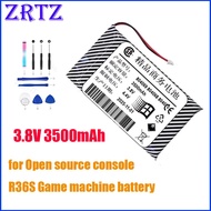 New ZRTZ 3.8V 3500mAh Battery for Open source console R36S Game machine battery