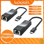 Toocki WiFi 6 BT5.4 AX900 USB Type C WiFi Adapter USB Dual Band 2.4G/5GHz WiFi Network Card Ethernet