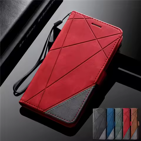 For Realme 9 Pro Flip Magnetic Leather Cover For OPPO Realme 7i 9i 8i 5 6 7 8 9 Pro Plus 5G 6S 5S 5i