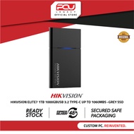 HIKVISION ELITE7 1TB 1000GB/USB 3.2 TYPE-C UP TO 1060MB/S -GREY SSD