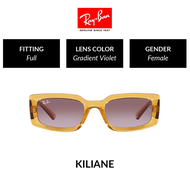 Ray-Ban  Kiliane False - RB4395F 66828H  Female Full Fitting  Sunglasses Size 54mm