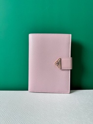 Prada light pink medium wallet 淺粉紅色中size銀包