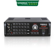 Amply Karaoke Nanomax Pro-008 12 Sò Công Suất 830w/max Kết Nối Bluetooth Chính Hãng Chất Lượng Cao
