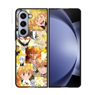 Casing Case Softcase Hardcase Samsung Galaxy Z Fold 5 5G aesthetic demon slayer DF107