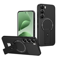 For infinix Smart 9HD 10 Plus Case Carbon Fiber Hard Lens Protect Magnetic Fall Prevention for infin