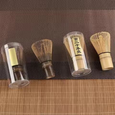Japanese Ceremony Bamboo Matcha Practical Powder Whisk Coffee Green Tea Brush Chasen Tool Grinder Br