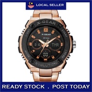 [Original X-GEAR] 3788 Military Sports Multi-function Digital Stainless Steel Sports Men Watch Jam T