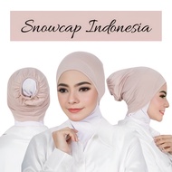 [Budak / Dewasa] Snowcap Inner Anak Tudung Cotton Indonesia Bergetah Antigerak Free size Head Cover