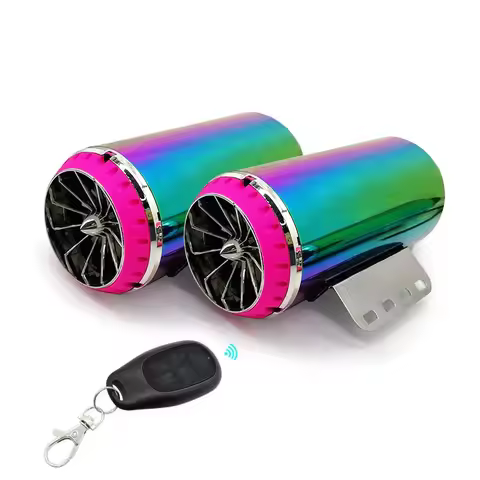 High Huality Cool Electric Motorcycle Exhaust Pipe Audio Ebike Speaker With Analog Sound For E-Bike 
