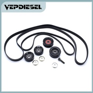 1set Belt Idler & Pulley Kit For Holden Commodore VT VX VU VY VZ V8 LS1 LS2 GEN3 5.7 6.0L ZPN-33742