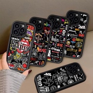 Rock Band hp Clear Plating Casing for Samsung A06 FE A05 A16 F04 A03 A15 A25 M15 A34 A24 A14 S25 A04